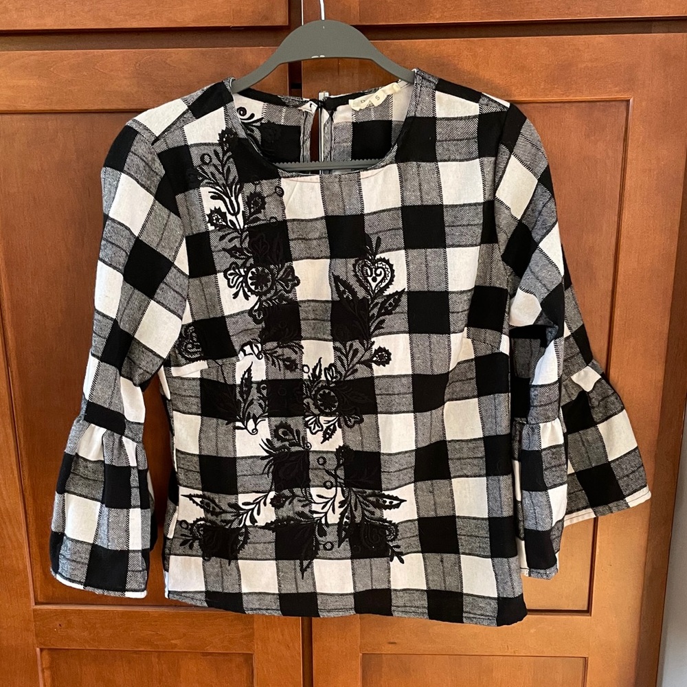 🎉 DONATING ON 3/11! Rebellion Plaid Top